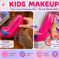 Kids High Heel Makeup Kit – Fun & Washable
