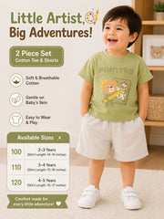 Little Artist Green 2 Piece Set